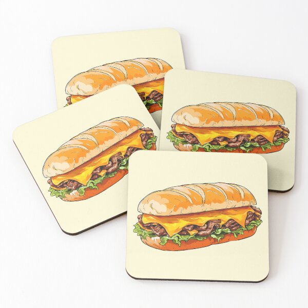 Item preview, Cheesy Beef Sandwich Sub designed and sold by sakurashorty.