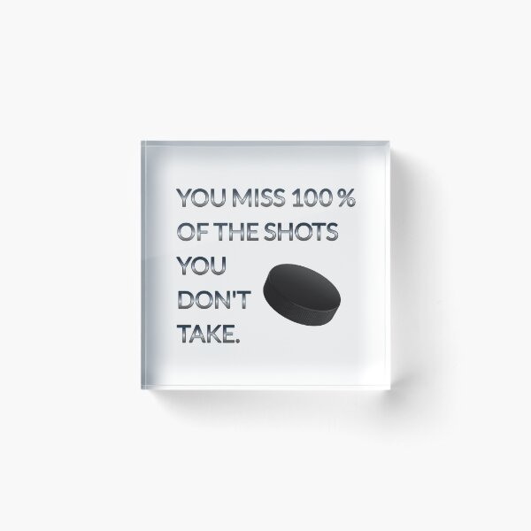 Item preview, Supportive Ice Hockey Quote With Puck designed and sold by jitlit.