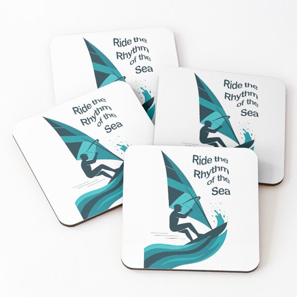 Item preview, Kite boarding and Kite sailing, ride the wave  designed and sold by Visions of the Magpie.