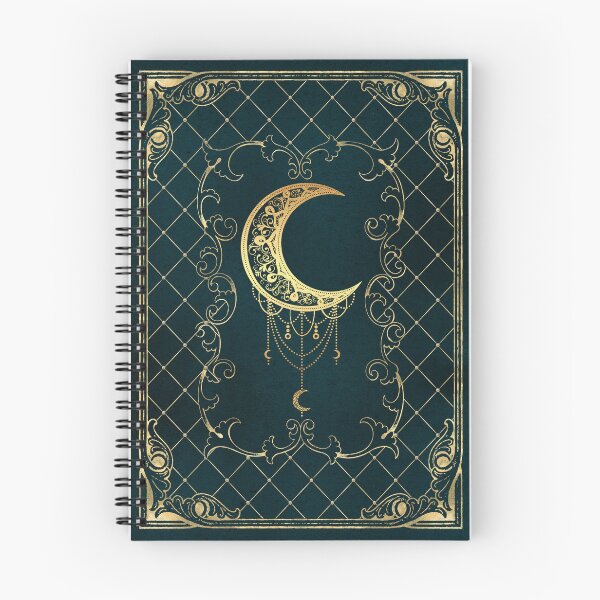 Item preview, Mystic Moon Spell Book – Witchy Vintage Lunar designed and sold by ArtStyleAlice.