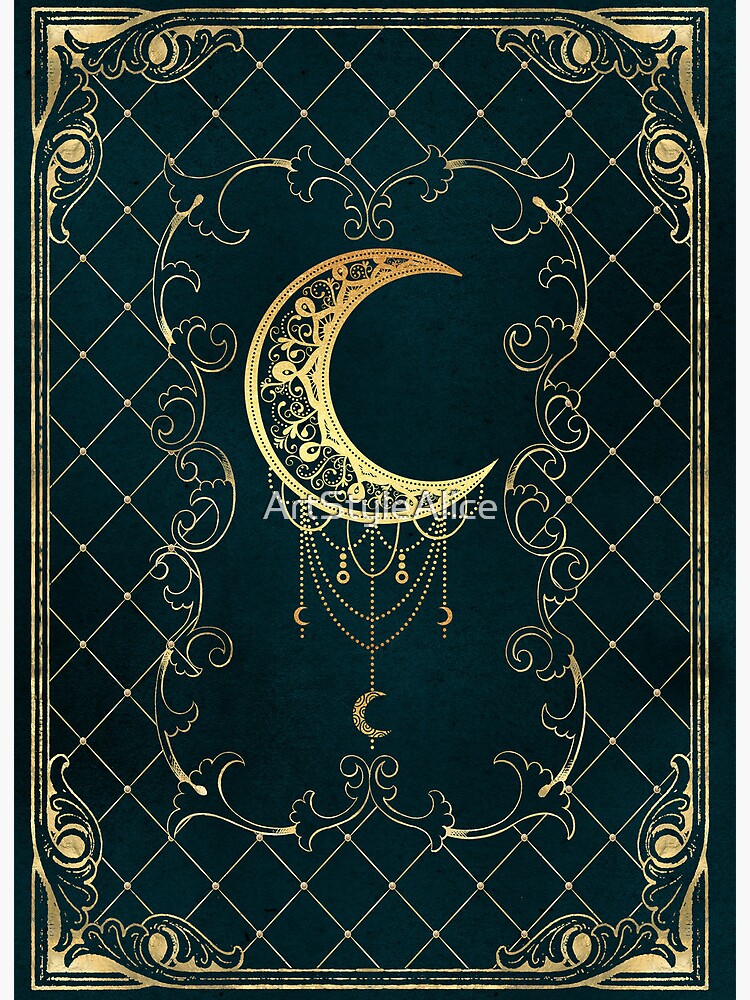 Mystic Moon Spell Book – Witchy Vintage Lunar