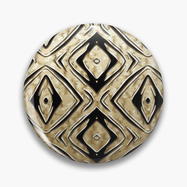 Item preview, Rhombi in Black and Gold designed and sold by fatenanwar.