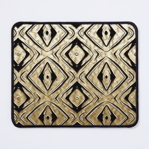 Item preview, Rhombi in Black and Gold designed and sold by fatenanwar.