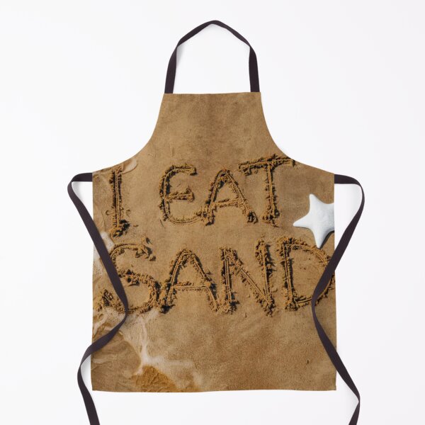 Item preview, I Eat Sand - Funny Beach Sand Quote designed and sold by caracatita75.