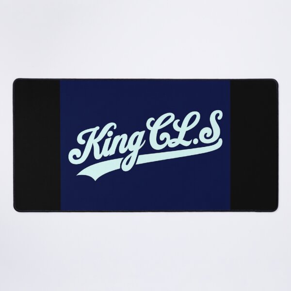 Item preview, King C.L.S Vintage Script | Azul marino oscuro | Blanco azulado designed and sold by Kingcls.