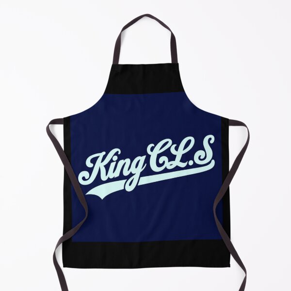 Item preview, King C.L.S Vintage Script | Dark Navy Blue | Bluish White designed and sold by Kingcls.