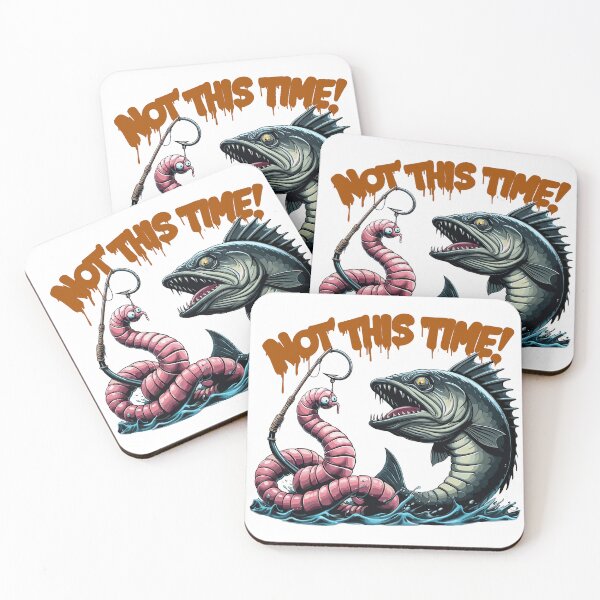 Item preview, Funny Fishing - NOT THIS TIME  designed and sold by SplashPixel.