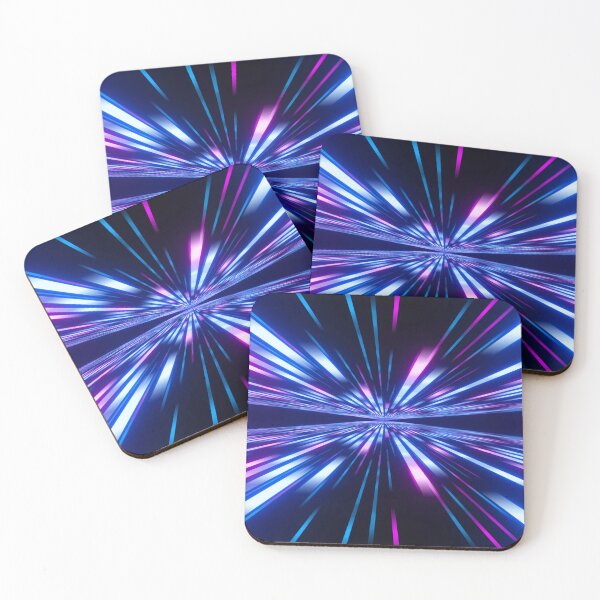Item preview, High speed, pink blue lines designed and sold by Wiko Glitch.