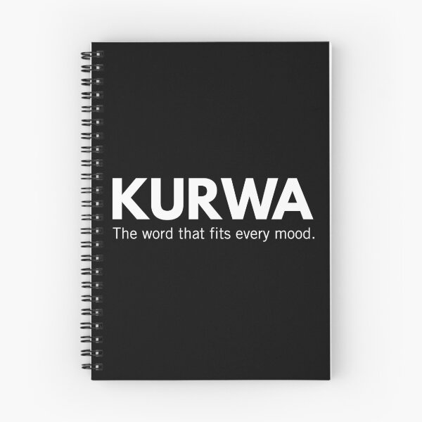 Item preview, Kurwa The Word That Fits Every Mood Funny Polish Gag Gift designed and sold by Anniko Art Studio.