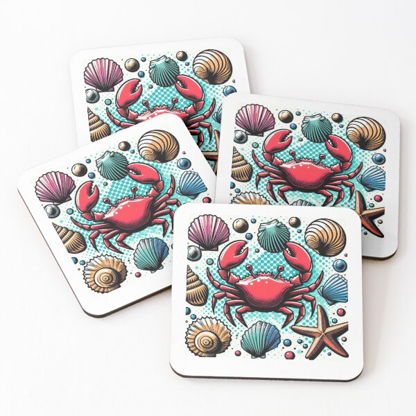 Item preview, Small Beach Animals AI Art – Playful Coastal Design for Clothing, Accessories, and Gifts for Beach Lovers and Vacationers designed and sold by knalpot-design.