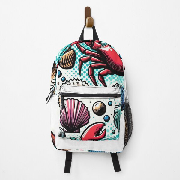 Item preview, Small Beach Animals AI Art – Playful Coastal Design for Clothing, Accessories, and Gifts for Beach Lovers and Vacationers designed and sold by knalpot-design.