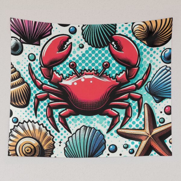 Item preview, Small Beach Animals AI Art – Playful Coastal Design for Clothing, Accessories, and Gifts for Beach Lovers and Vacationers designed and sold by knalpot-design.