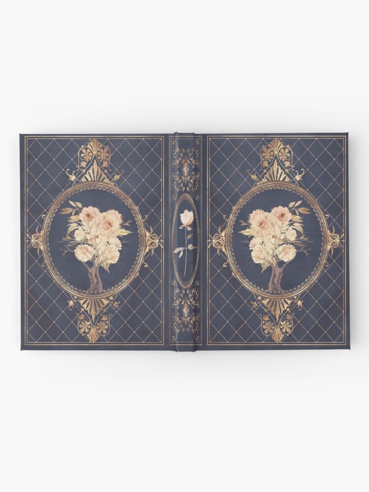Thumbnail 2 of 3, Journal, Enchanted Rose Grimoire – Vintage Floral Magic Book Design designed and sold by ArtStyleAlice.