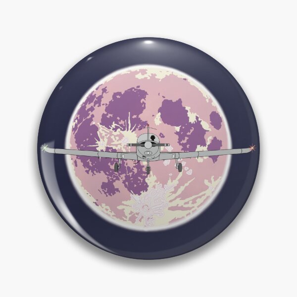 Item preview, Piper Warrior Flying at Night Aviation Design designed and sold by skye-studio.
