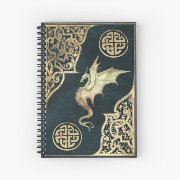 Item preview, Celtic Blue Dragon – Mystical Vintage Knotwork Design designed and sold by ArtStyleAlice.