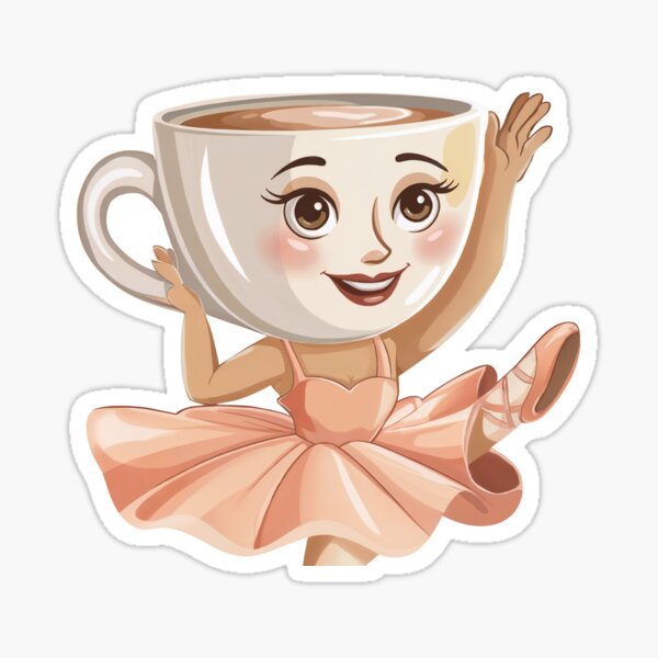 Ballerina Cappuccina Sticker