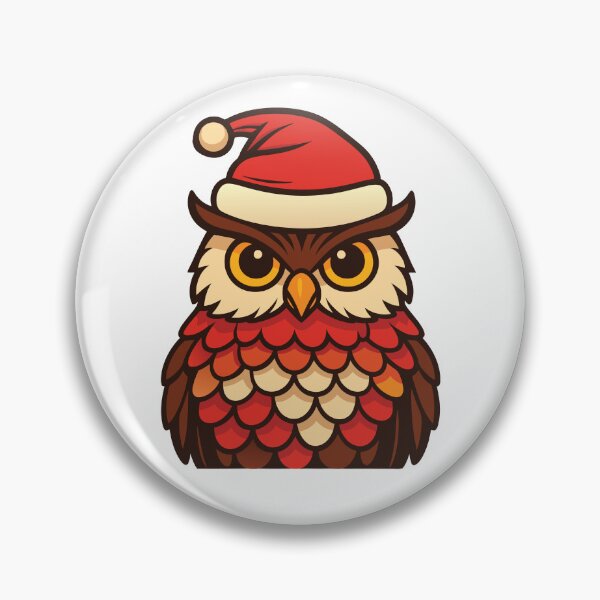Artikelvorschau, Weihnachts-Eule entworfen und verkauft von MasartDesigns.