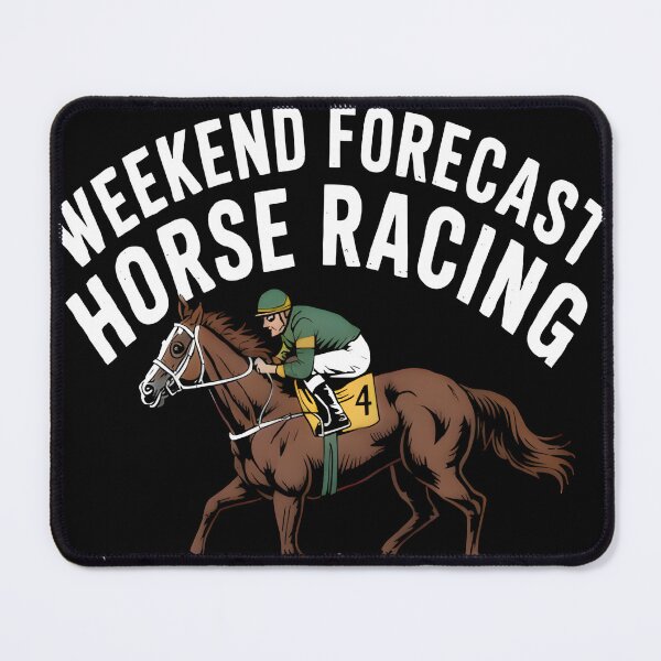 Item preview, Weekend Horse Racing Humor – Vintage Jockey & Drinking Quote designed and sold by gthylla.