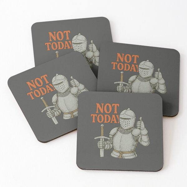 Item preview, Vintage Not Today Knight designed and sold by zzz888.