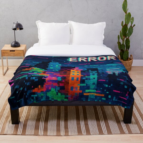 Item preview, Neon City Error: Glitch in the System designed and sold by AbstractAnom.