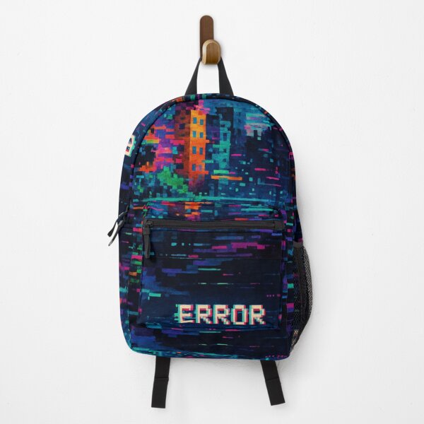 Item preview, Neon City Error: Glitch in the System designed and sold by AbstractAnom.