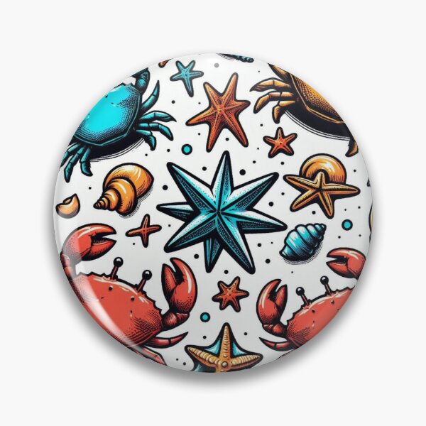 Item preview, Small Beach Animals AI Art #1 – Playful Coastal Design for Clothing, Accessories, and Gifts for Beach Lovers and Vacationers designed and sold by knalpot-design.
