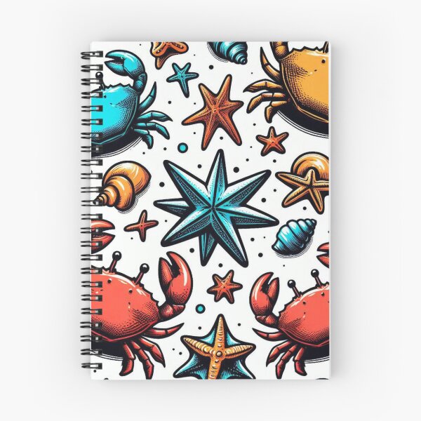 Item preview, Small Beach Animals AI Art #1 – Playful Coastal Design for Clothing, Accessories, and Gifts for Beach Lovers and Vacationers designed and sold by knalpot-design.