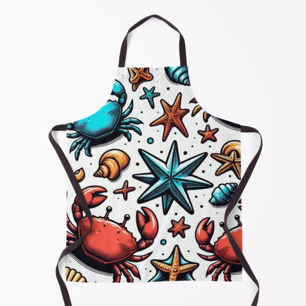 Item preview, Small Beach Animals AI Art #1 – Playful Coastal Design for Clothing, Accessories, and Gifts for Beach Lovers and Vacationers designed and sold by knalpot-design.