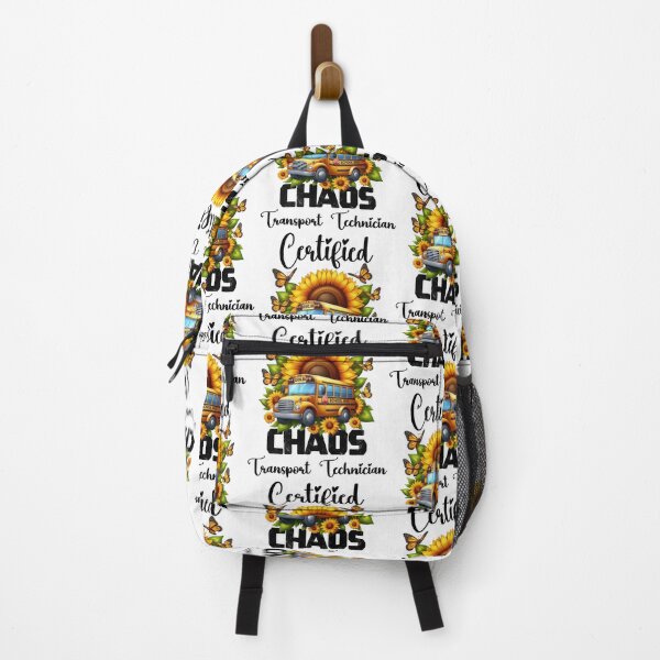 Item preview, Certified Chaos Transport Technician Funny Sunflower Butterfly Design designed and sold by Creat-Des.