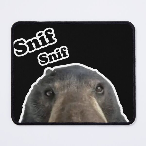 Item preview, Sniffing Bear Meme designed and sold by Bigbaldred.