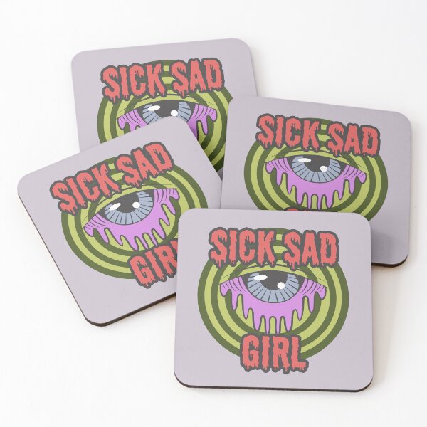 Item preview, sick sad girl designed and sold by crestfallenmermaid.