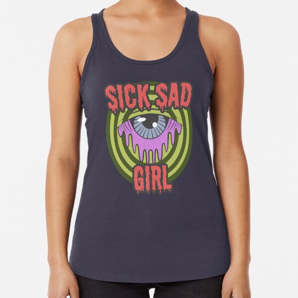 Item preview, sick sad girl designed and sold by crestfallenmermaid.