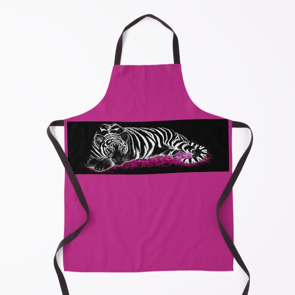 Aperçu de l'œuvre Le tigre noir pleure sur un lit de cœurs ... créée et vendue par sheSzen.