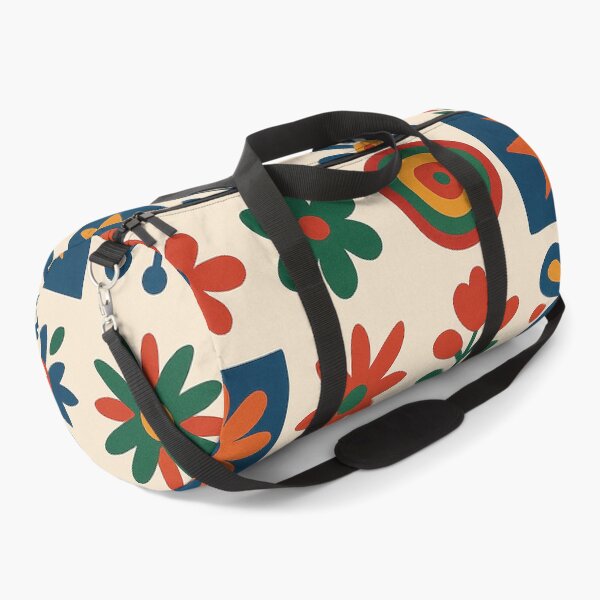 Item preview, Retro Folk Art Colorful Floral Pattern designed and sold by weirdfishes123.