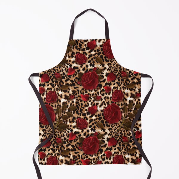 Item preview, Leopard Rose Pattern - Floral Animal Print designed and sold by ArtStyleAlice.