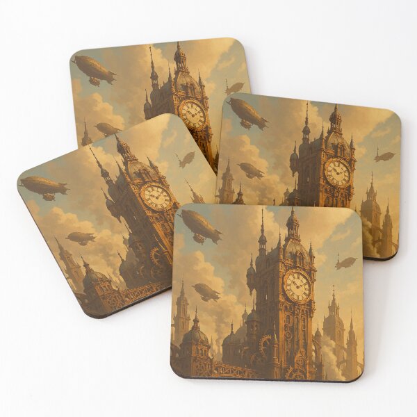 Item preview, Clockwork Empire: The Steampunk Skyline designed and sold by AbstractAnom.