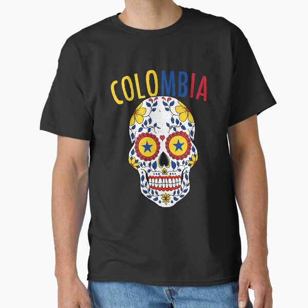 Item preview, Colombia Calavera World Soccer Cup 2018 Russia Colombia Team Jersey  designed and sold by 33ink.