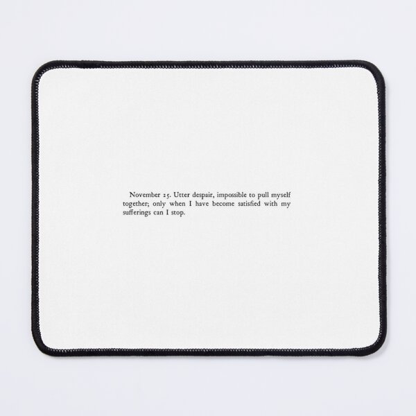 Item preview, Quote from Franz Kafka diary designed and sold by sashajensen.