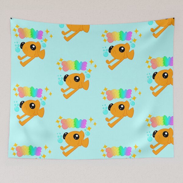 Item preview, Steve light blue background designed and sold by CreationsByFey.