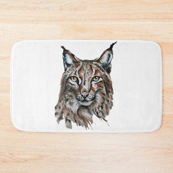 Item preview, Lynx – Spirit Animal, Watercolor Totem Joga Guide Animal Spirit T-Shirt designed and sold by kkjustpaint.