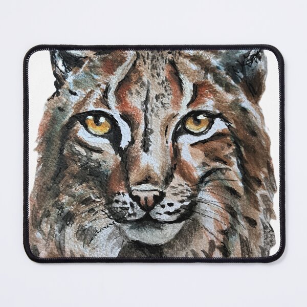 Item preview, Lynx – Spirit Animal, Watercolor Totem Joga Guide Animal Spirit T-Shirt designed and sold by kkjustpaint.