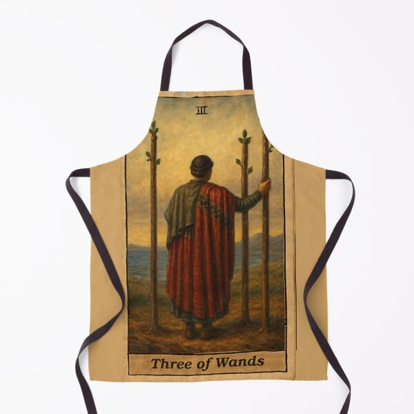 Item preview, Tarot: Three of Wands designed and sold by skoolsarecool.