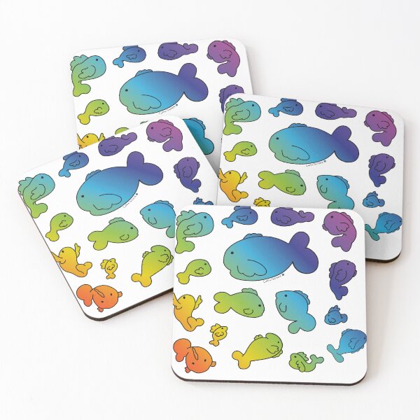 Item preview, A Bunch of Colorful Fish! designed and sold by CoffeeTechNerd.