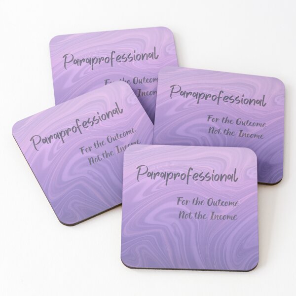 Item preview, Paraprofessional Outcome Not Income designed and sold by Hook, Yarn & Anchor.