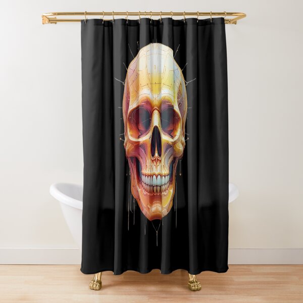 Item preview, Gold Metal Skull designed and sold by TheSkullRoom.