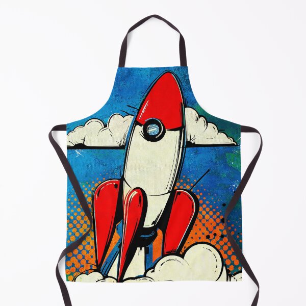 Item preview, Mission Go – Retro Rocket Launch Design designed and sold by SteadyRolling.