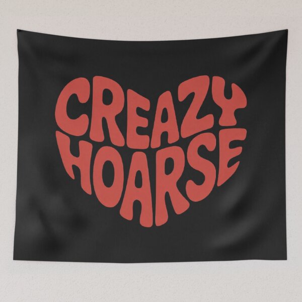 Item preview, "Creazy Hoarse" — Groovy Heartbeat designed and sold by swang22.