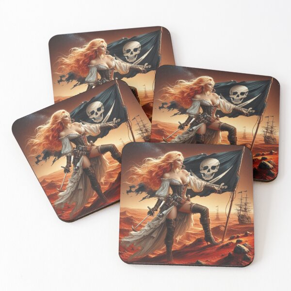 Item preview, Pirate Queen Claiming Mars designed and sold by Outlandishrob.