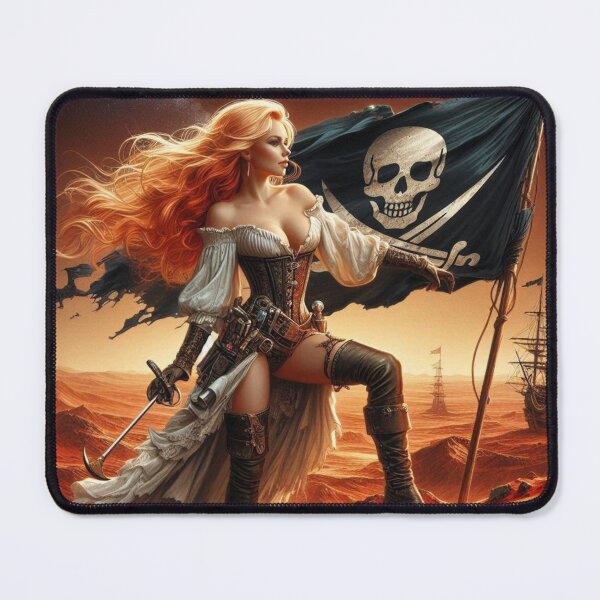 Item preview, Pirate Queen Claiming Mars designed and sold by Outlandishrob.