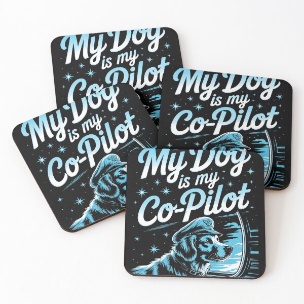 Item preview, My Dog Is My Co-Pilot designed and sold by 89BLACK.
